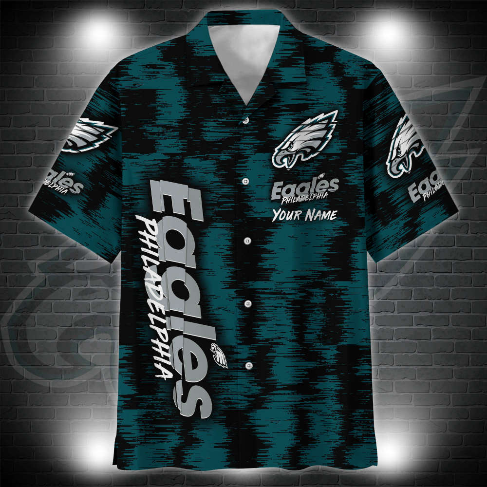 Sportswearmerch Philadelphia Eagles NFL Personalized Hawaiian Shirt For Fan