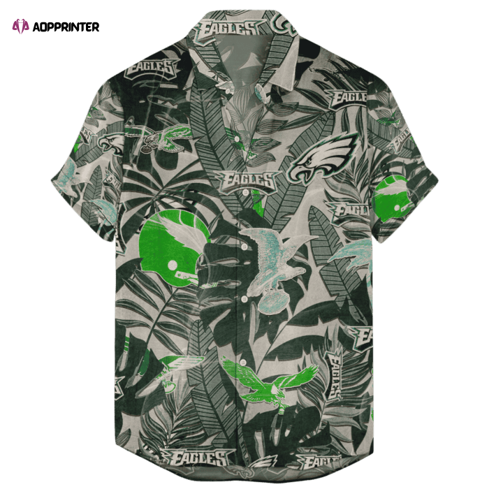 Sportswearmerch Philadelphia Eagles NFL Personalized Hawaiian Shirt For Fan