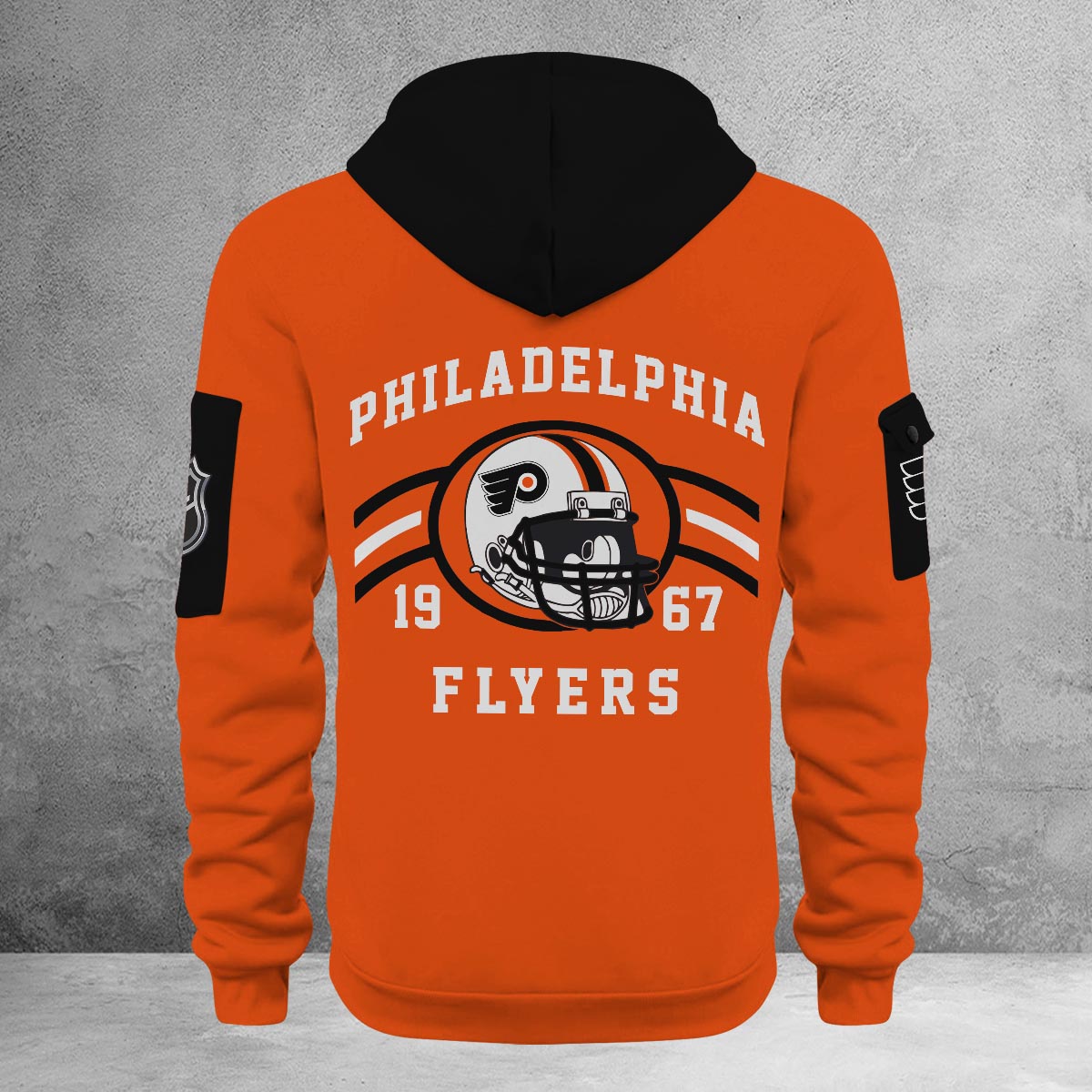 Sportswearmerch Philadelphia Flyers NHL Half Zip Hoodie Personalized For Fan