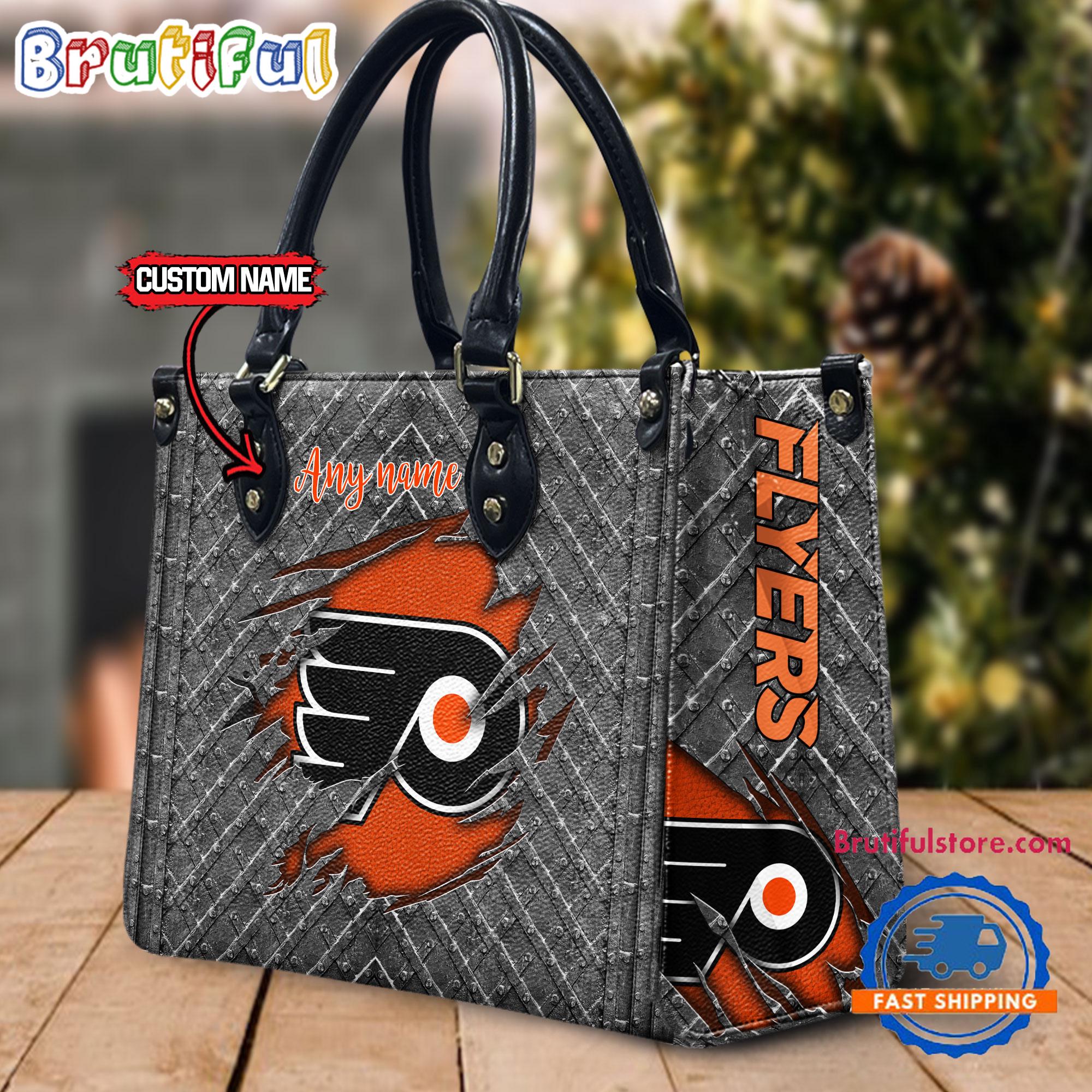 Sportswearmerch Philadelphia Flyers NHL Leather Bag For Fan