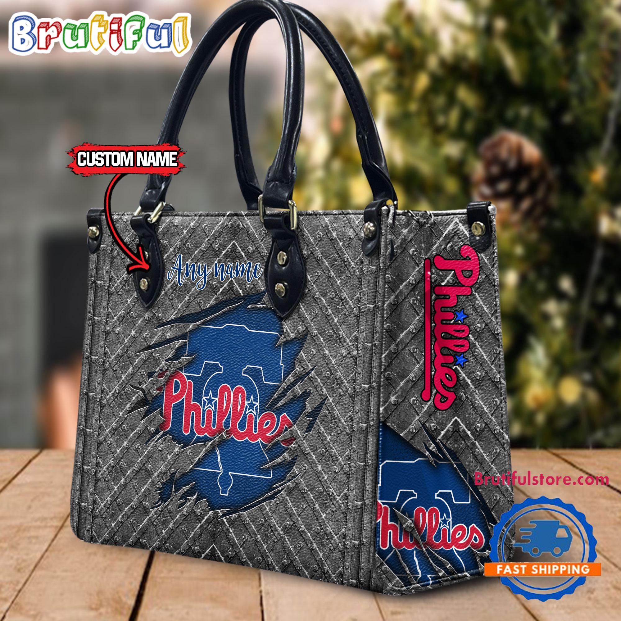 Sportswearmerch Philadelphia Phillies MLB Leather Bag For Fan