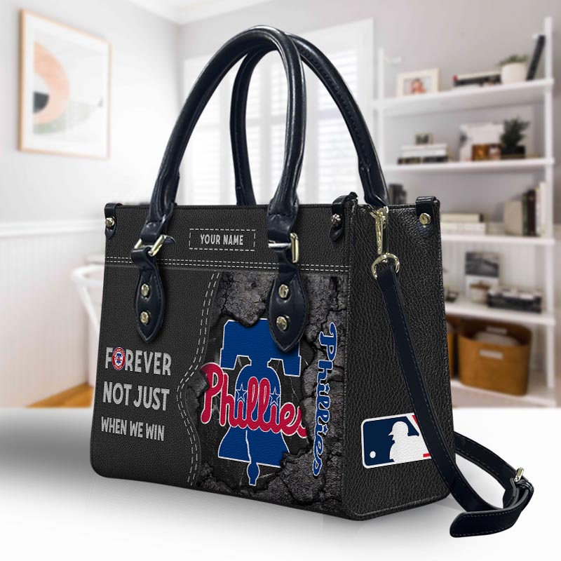 Sportswearmerch Philadelphia Phillies MLB Leather Handbag For Fan