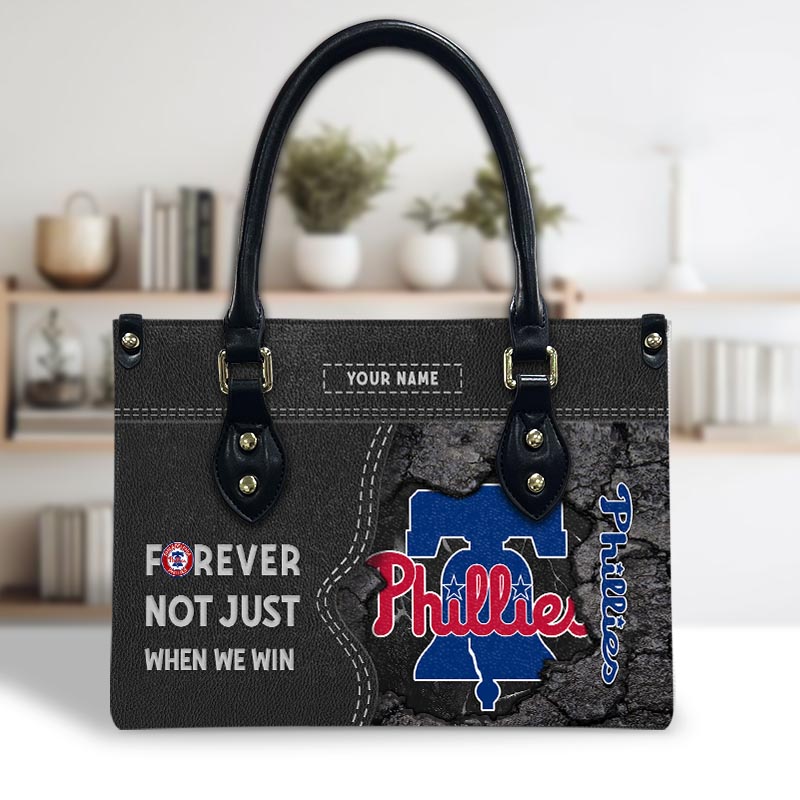 Sportswearmerch Philadelphia Phillies MLB Leather Handbag For Fan