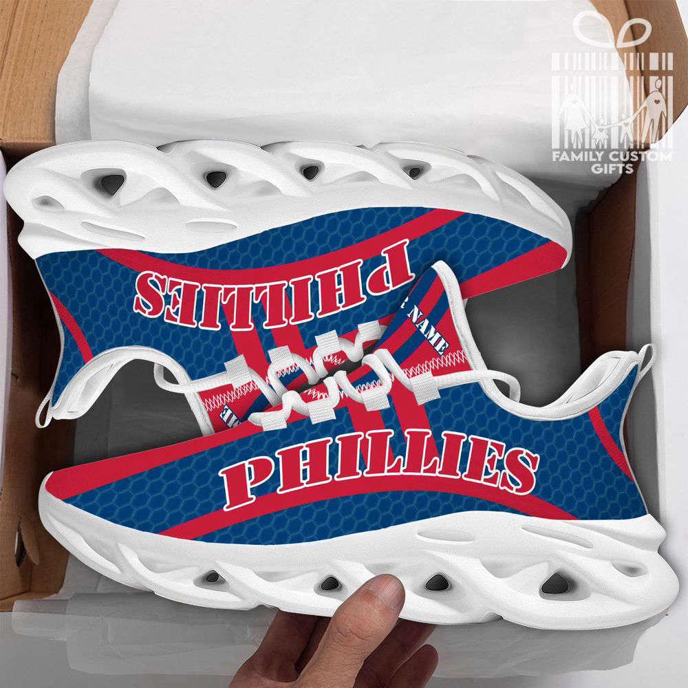 Sportswearmerch Philadelphia Phillies MLB Max Soul Shoes Sneakers For Men And Women