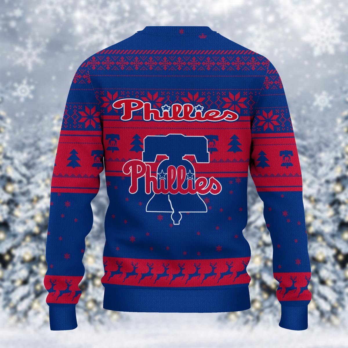 Sportswearmerch Philadelphia Phillies MLB x Grinch Christmas Ugly Sweater For Fans