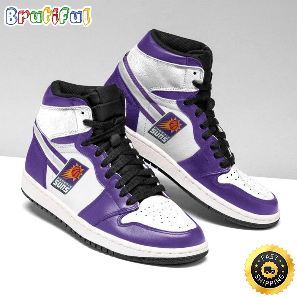 Sportswearmerch Phoenix Suns NBA AJ1 High Sneakers Shoes For Men And Women