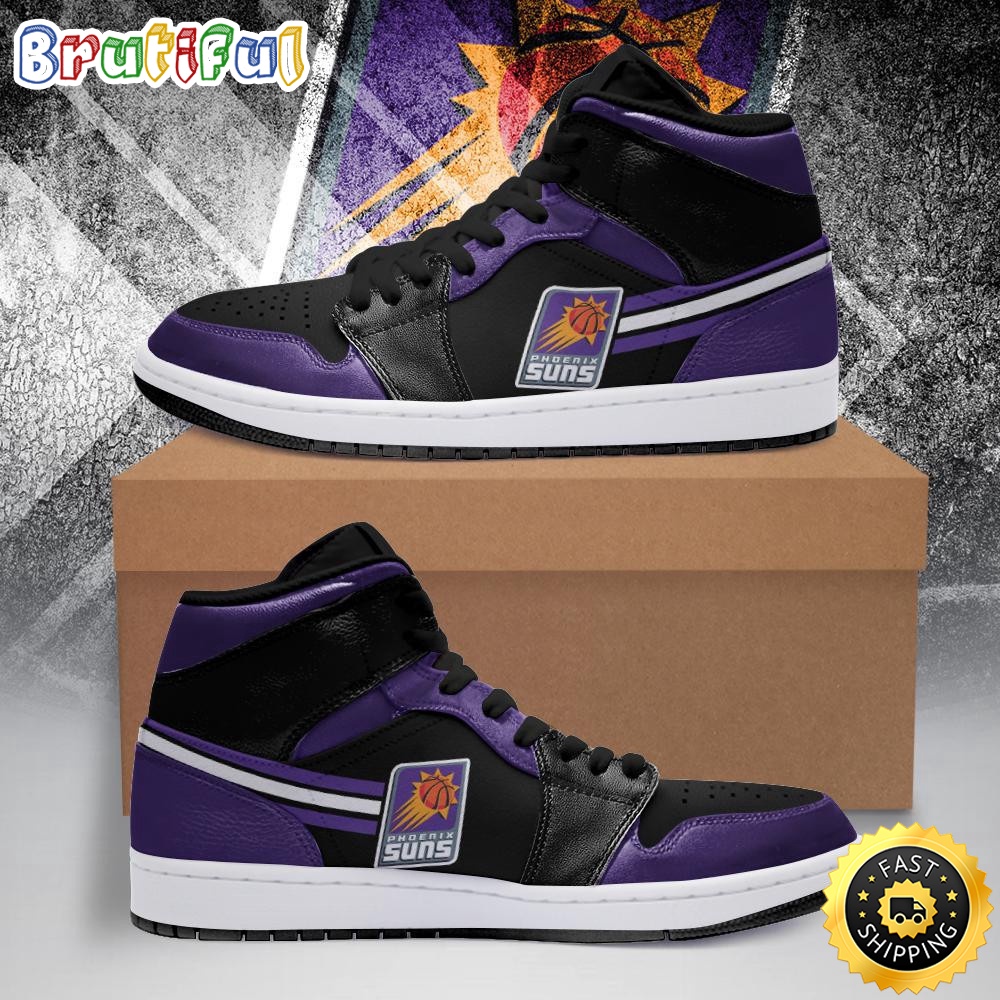 Sportswearmerch Phoenix Suns NBA AJ1 High Sneakers Shoes For Men And Women
