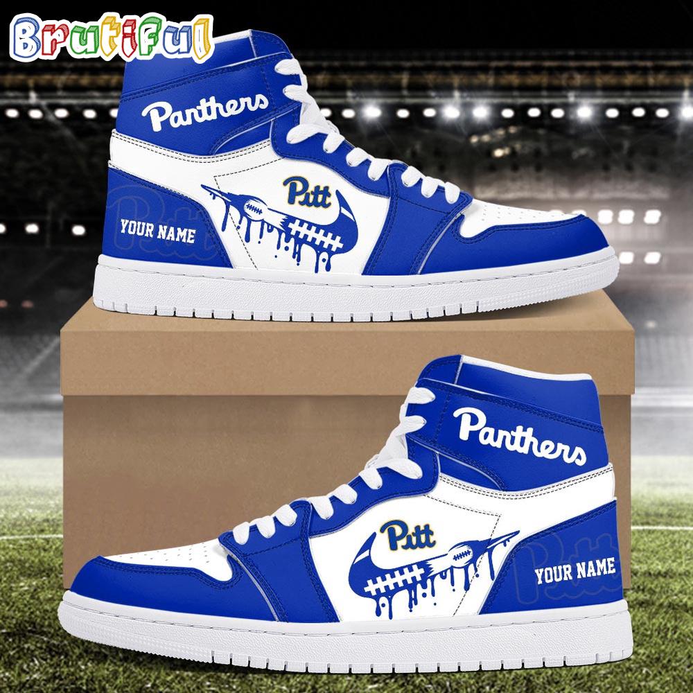 Sportswearmerch Pittsburgh Panthers NCAA AJ1 High Sneakers Shoes For Men And Women