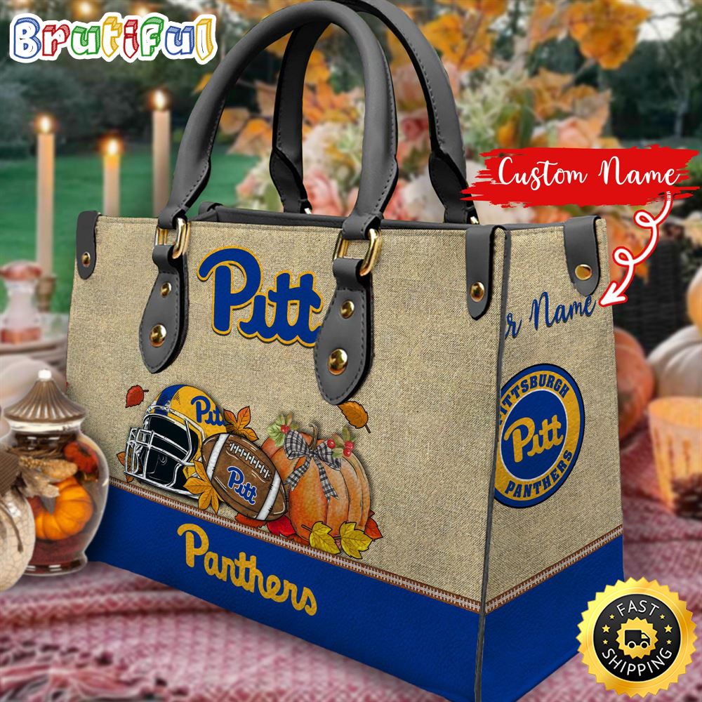 Sportswearmerch Pittsburgh Panthers NCAA Autumn Leather Handbag For Fan