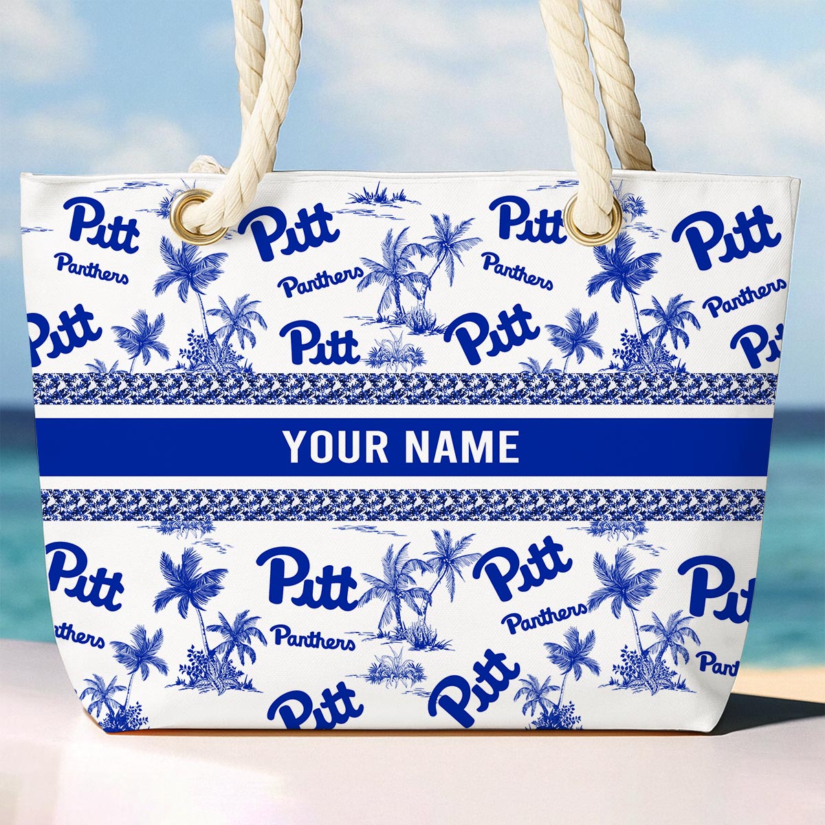 Sportswearmerch Pittsburgh Panthers NCAA Beach Bag For Fan
