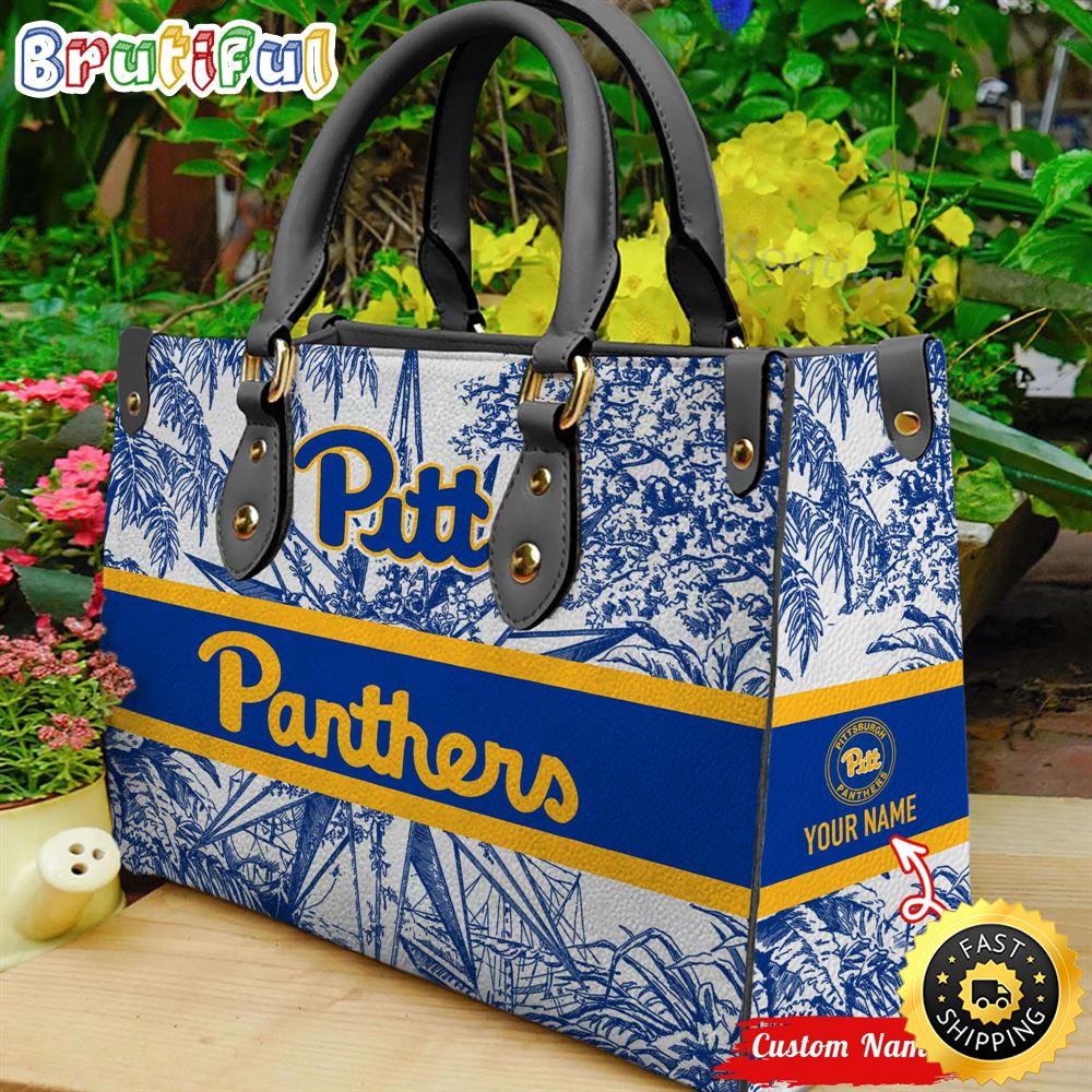 Sportswearmerch Pittsburgh Panthers NCAA Leather HandBag For Fan