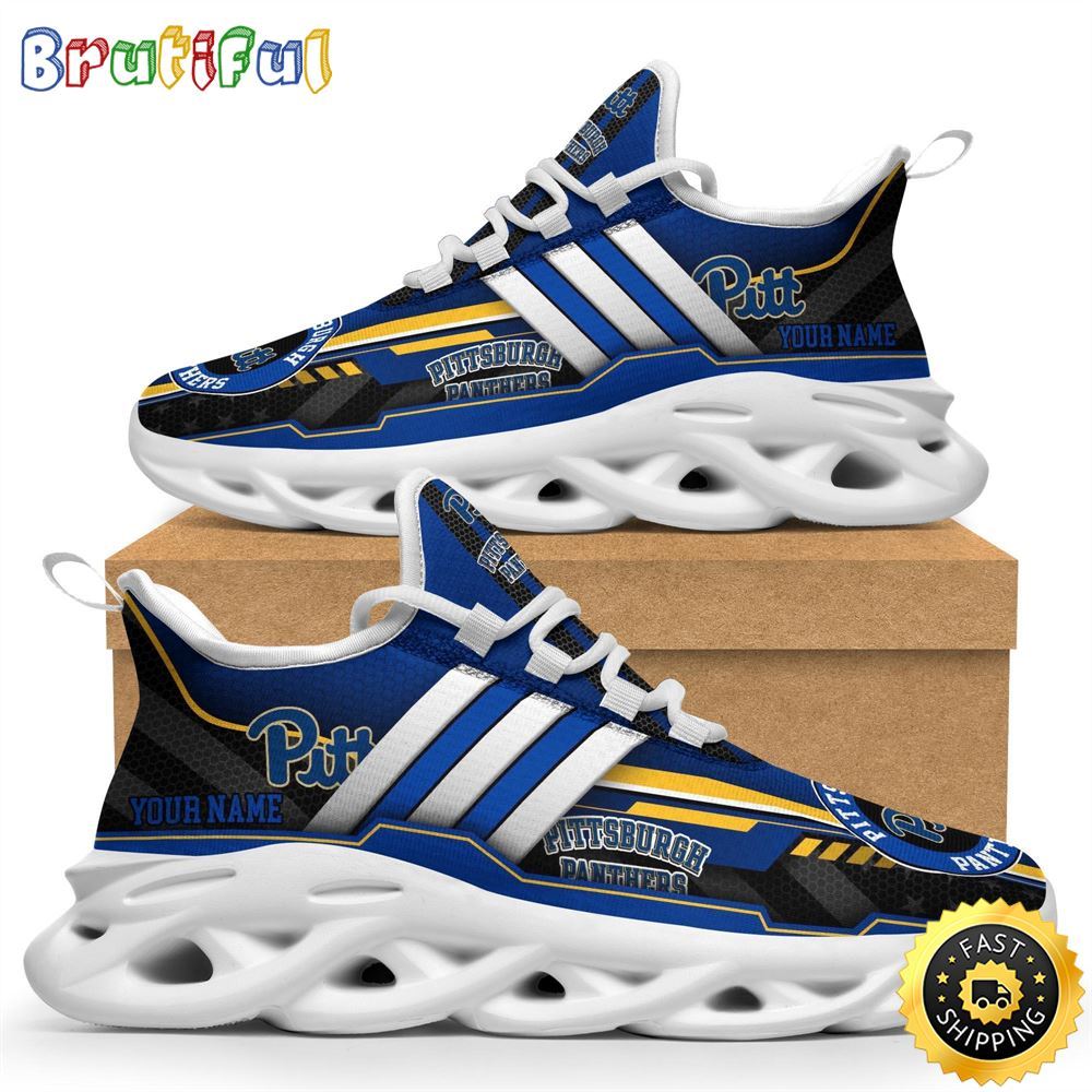 Sportswearmerch Pittsburgh Panthers NCAA Max Soul Shoes Sneakers For Fan