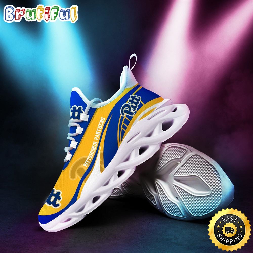 Sportswearmerch Pittsburgh Panthers NCAA Sneakers Max Soul Shoes For Fan