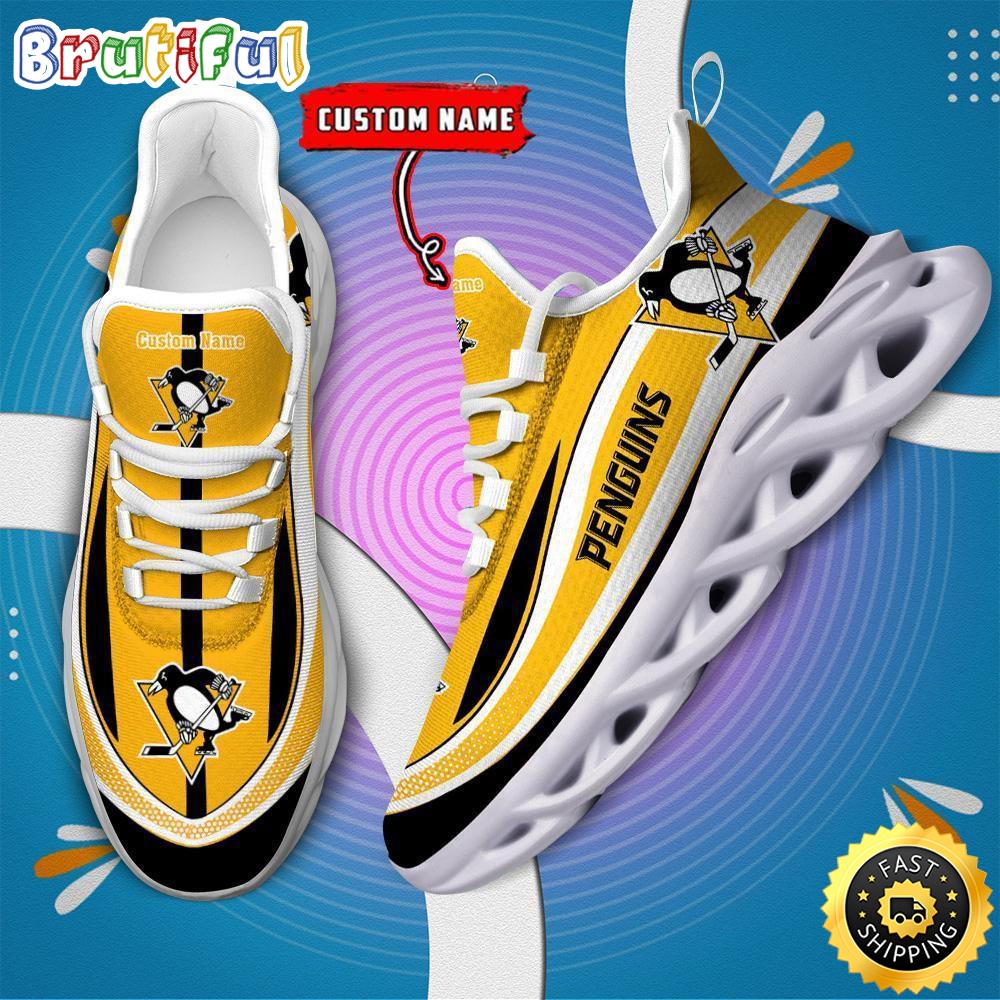 Sportswearmerch Pittsburgh Penguins NHL Clunky Max Soul Shoes For Fan