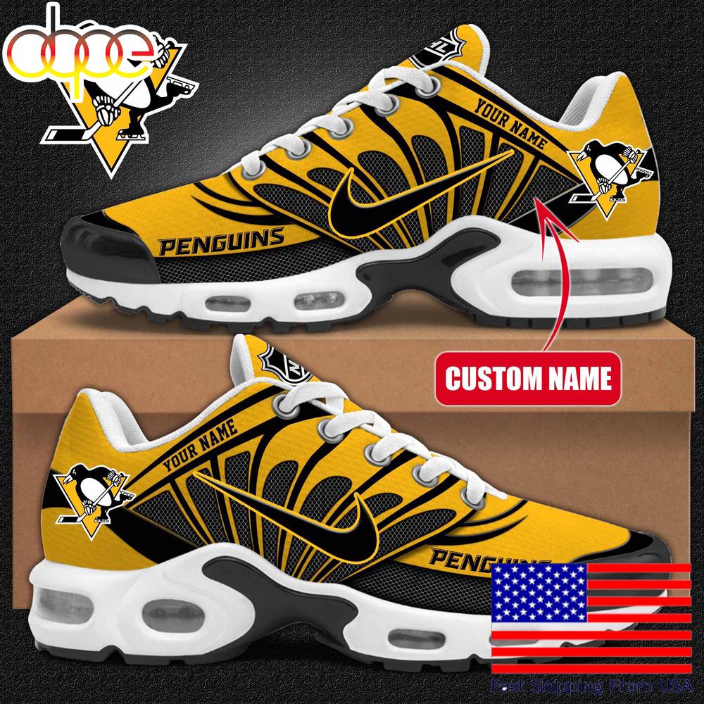 Sportswearmerch Pittsburgh Penguins NHL Max Soul Shoes Sneakers For Men And Women