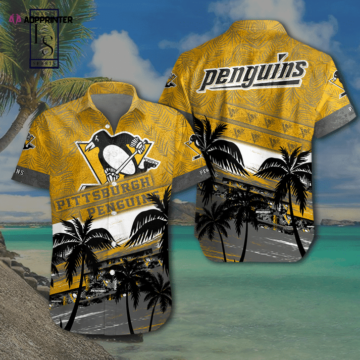 Sportswearmerch Pittsburgh Penguins NHL Personalized Hawaiian Shirt For Fan