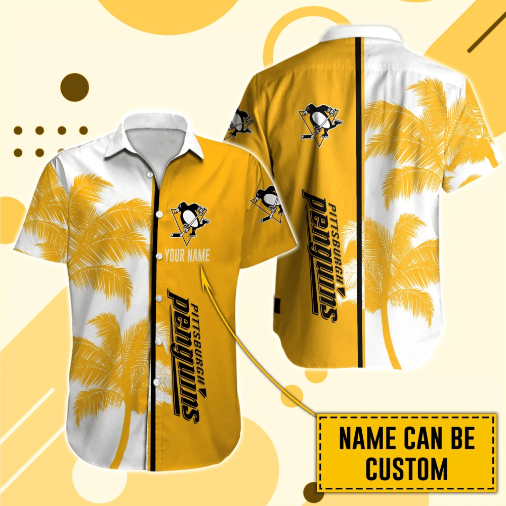 Sportswearmerch Pittsburgh Penguins NHL Personalized Hawaiian Shirt For Fan