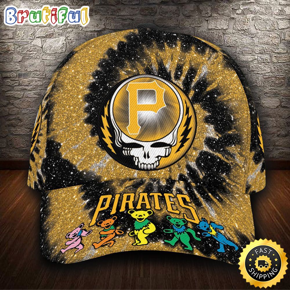 Sportswearmerch Pittsburgh Pirates MLB Grateful Dead Band Classic Cap For Fan
