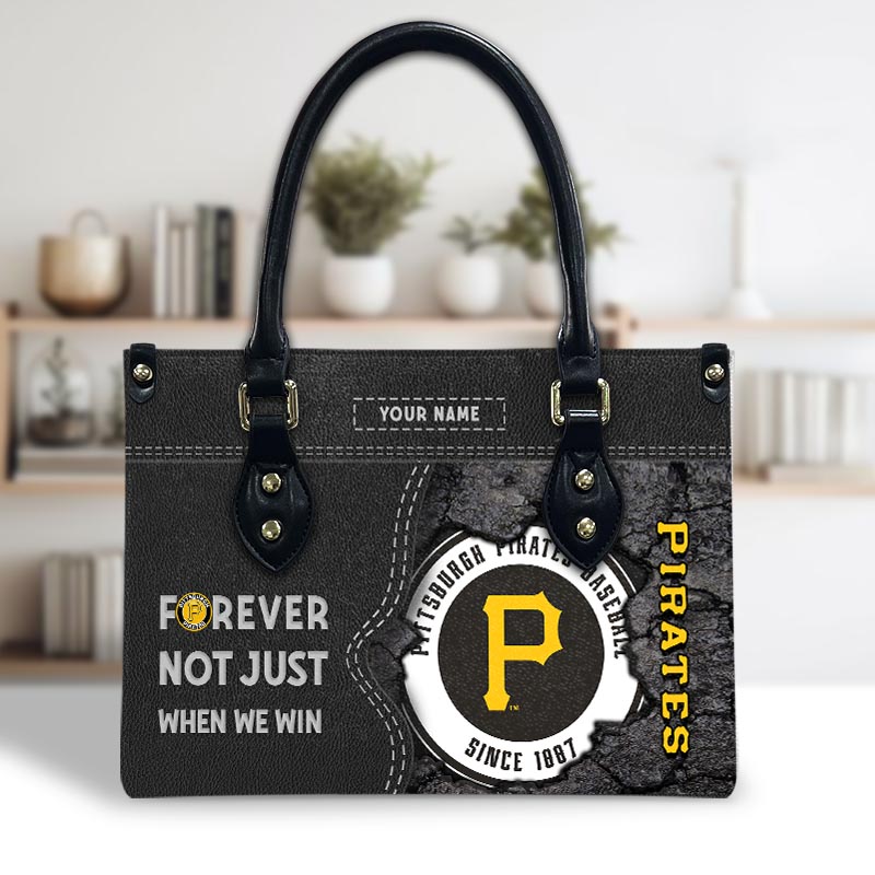 Sportswearmerch Pittsburgh Pirates MLB Leather Handbag For Fan