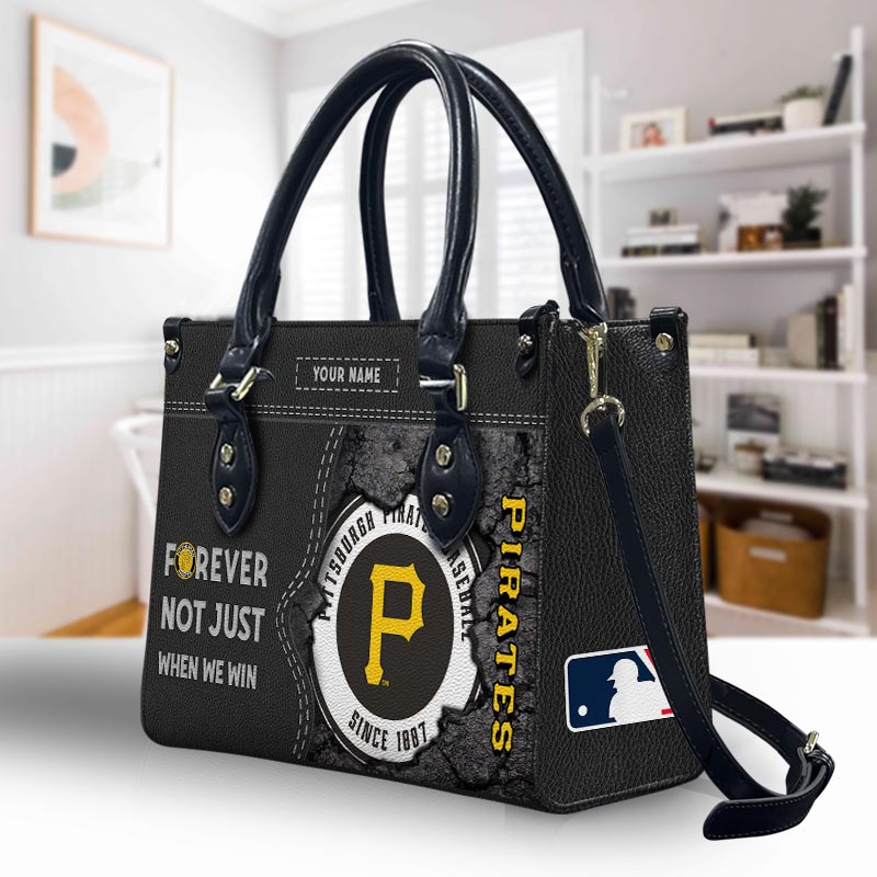 Sportswearmerch Pittsburgh Pirates MLB Leather Handbag For Fan