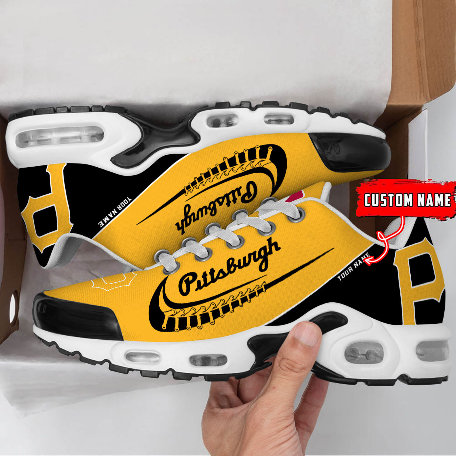 Sportswearmerch Pittsburgh Pirates MLB TN Shoes Sneakers For Men And Women