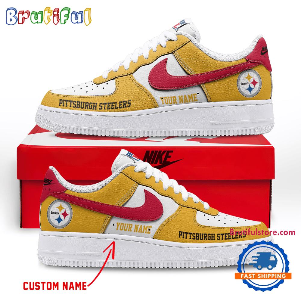 Sportswearmerch Pittsburgh Steelers NFL Air Low-Top Shoes For Men And Women