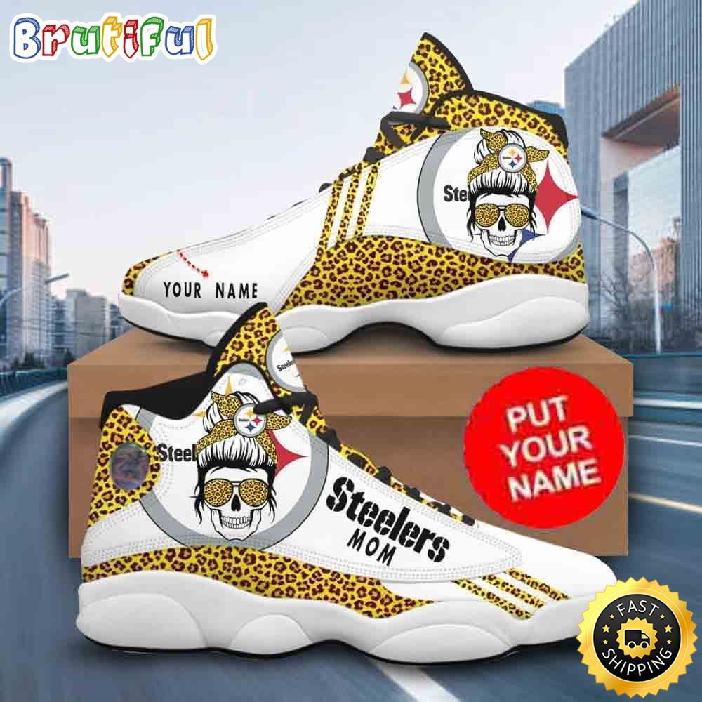 Sportswearmerch Pittsburgh Steelers NFL AJ13 Sneakers Shoes For Men And Women