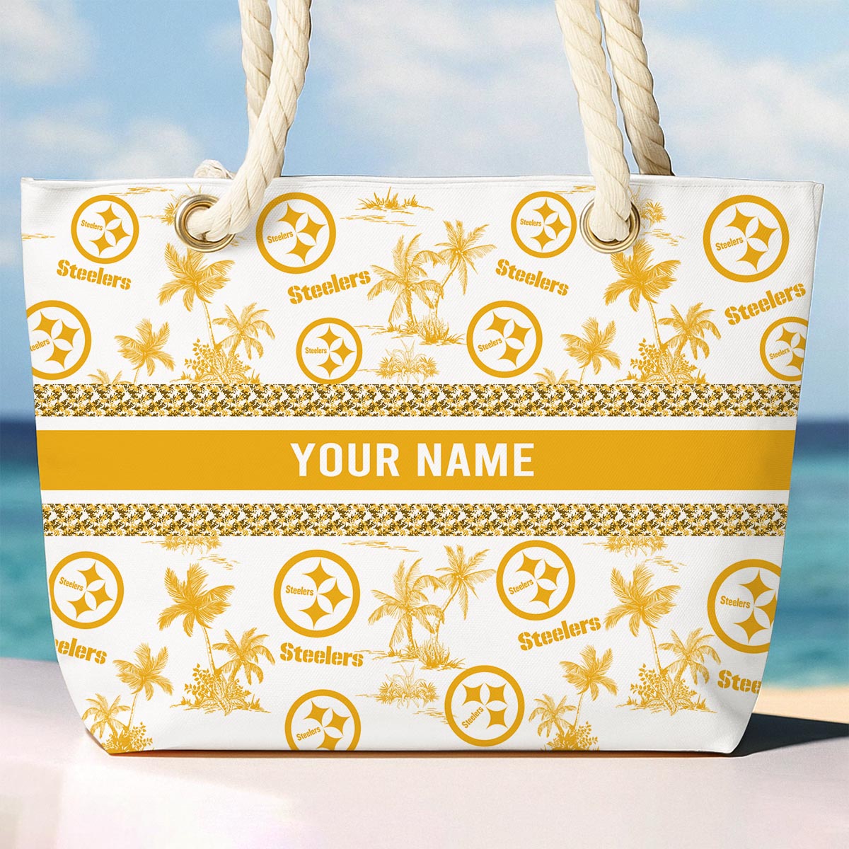 Sportswearmerch Pittsburgh Steelers NFL Beach Bag For Fan