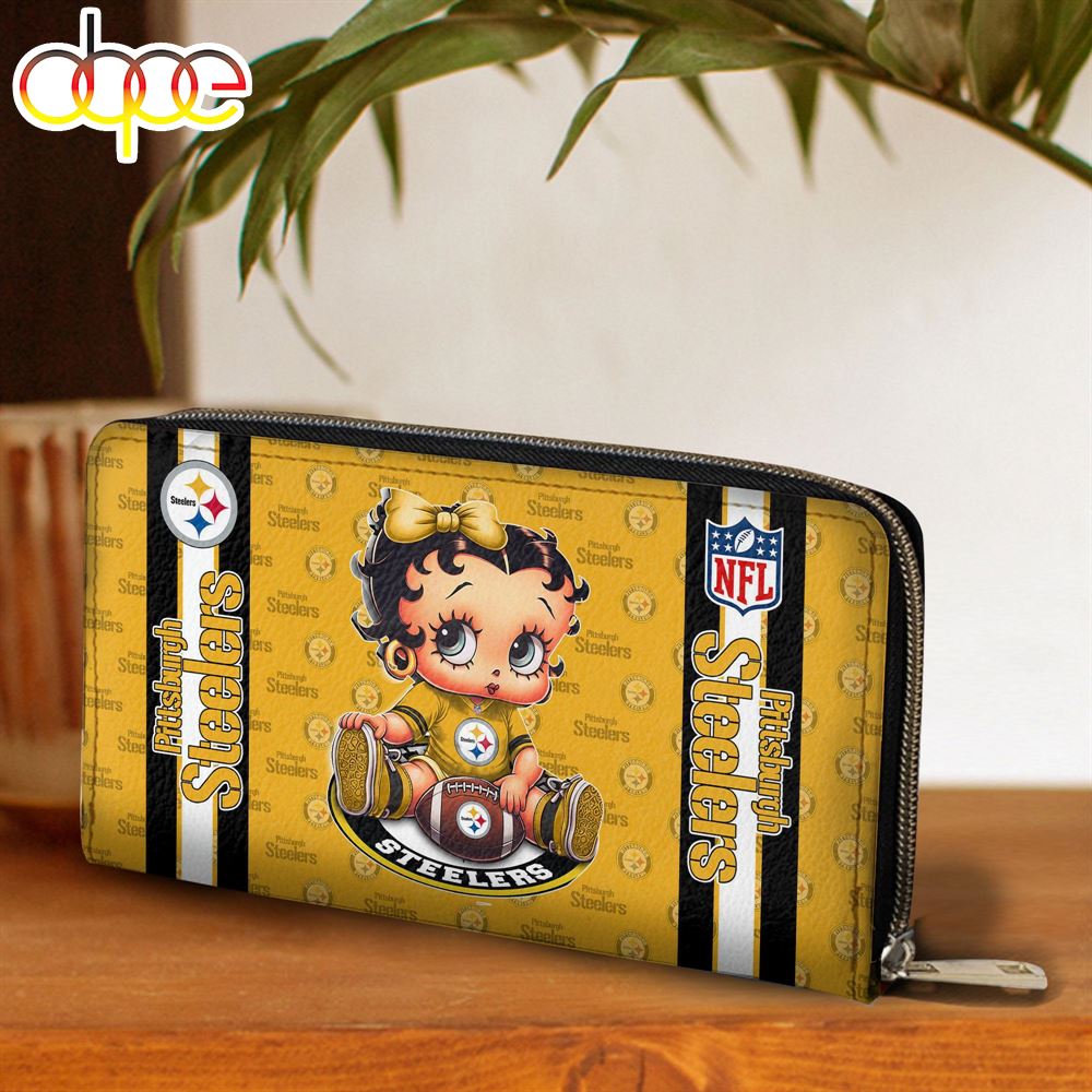 Sportswearmerch Pittsburgh Steelers NFL Betty Boop Clutch Pure For Fan