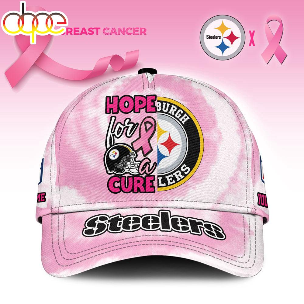 Sportswearmerch Pittsburgh Steelers NFL Breast Cancer Awareness Classic Cap For Fan