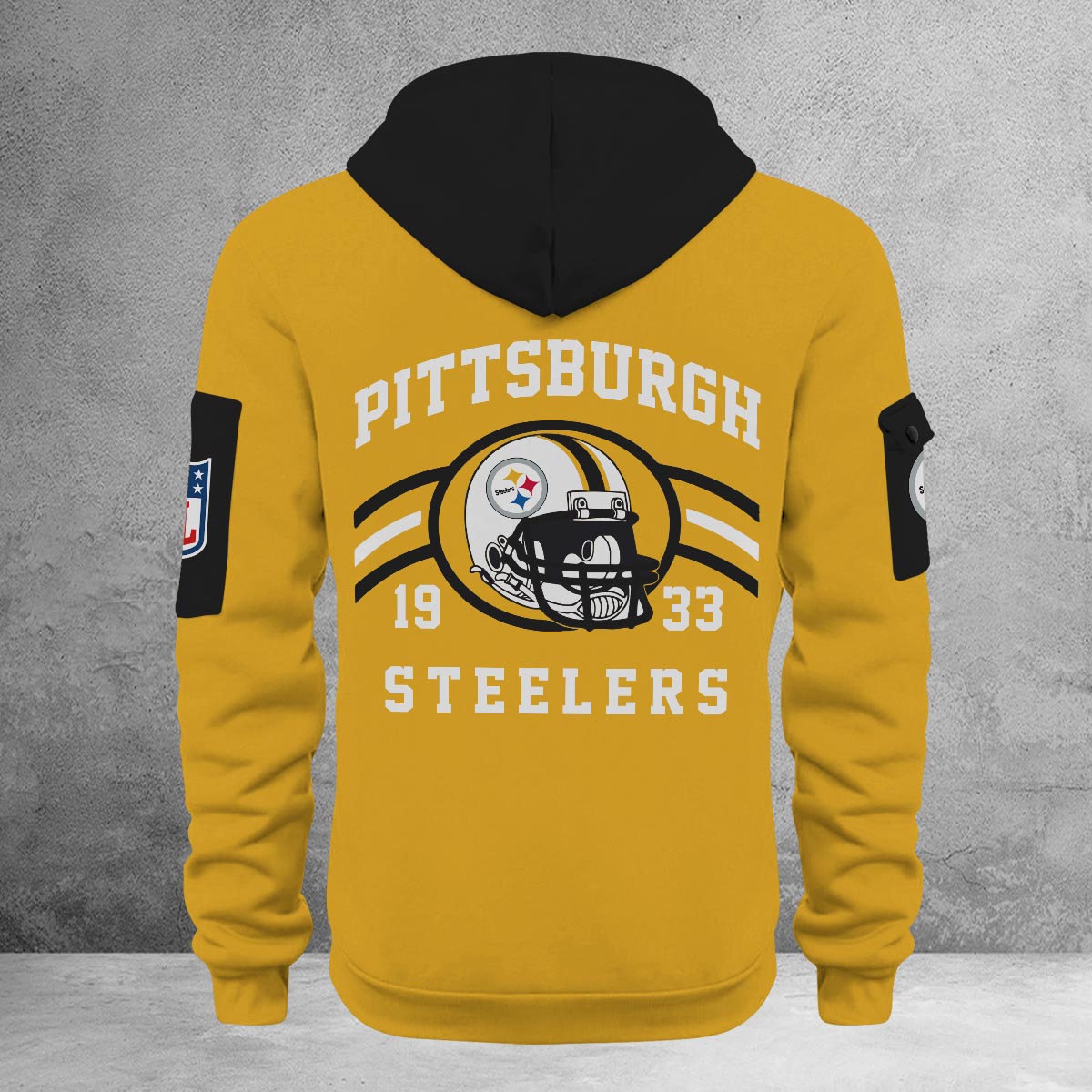 Sportswearmerch Pittsburgh Steelers NFL Half Zip Hoodie For Fan