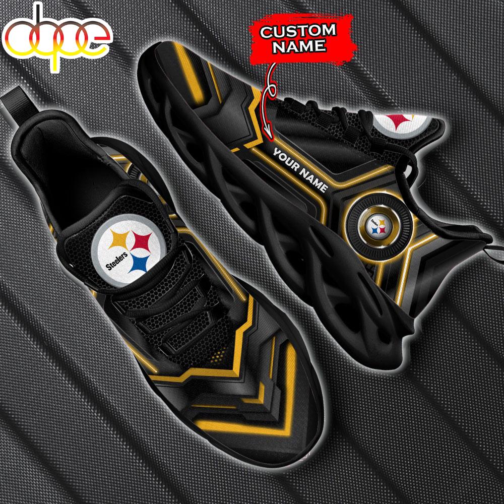 Sportswearmerch Pittsburgh Steelers NFL Max Soul Shoes Sneakers For Men And Women