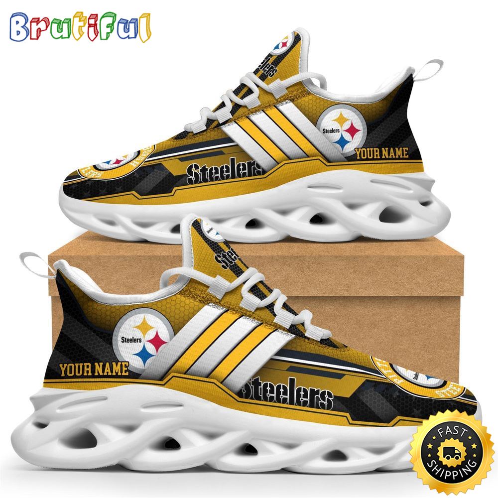 Sportswearmerch Pittsburgh Steelers NFL Sneaker Max Soul Shoes For Fan