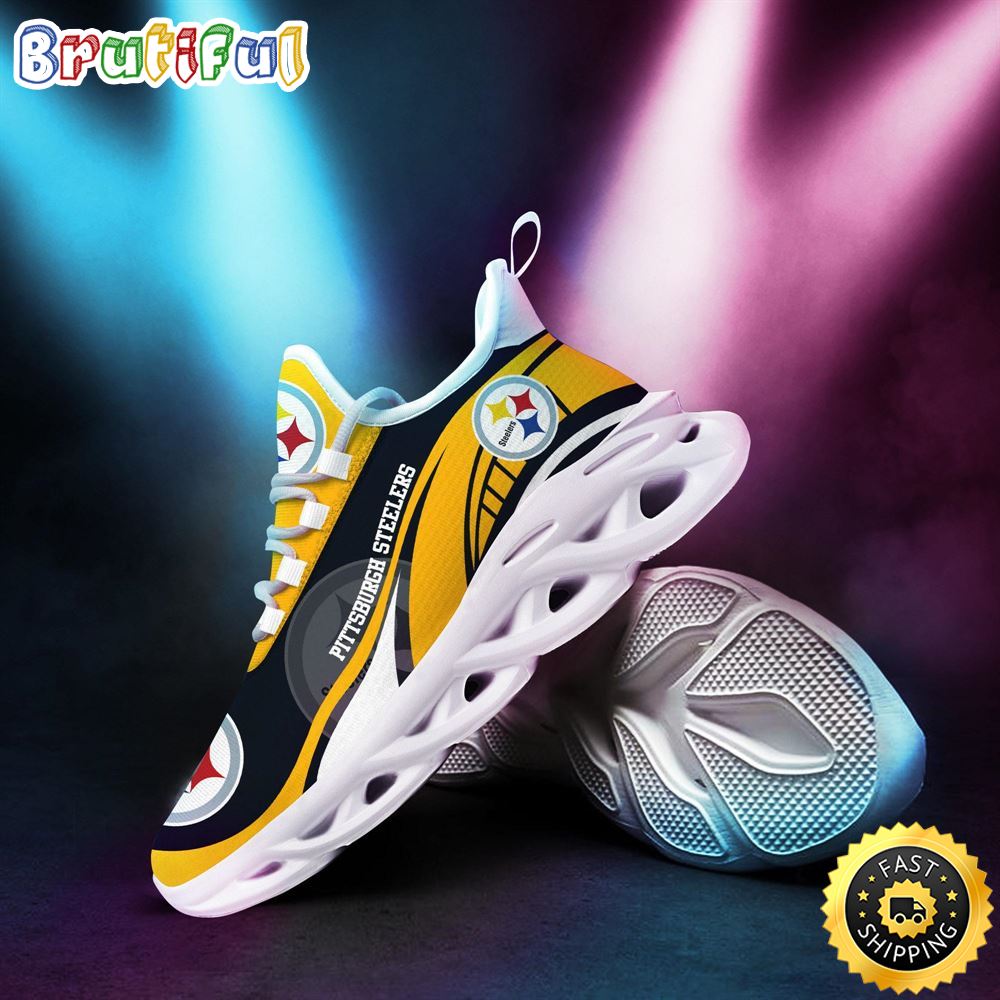 Sportswearmerch Pittsburgh Steelers NFL Sneaker Max Soul Shoes Hot Special Gift For Fans For Fan
