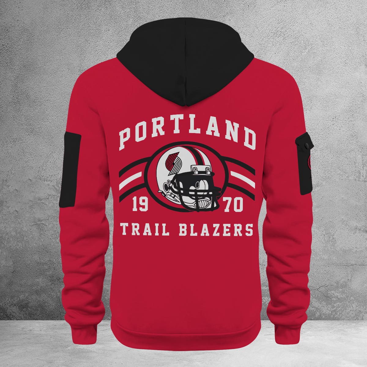 Sportswearmerch Portland Trail Blazers NBA Half Zip Hoodie Personalized For Fan