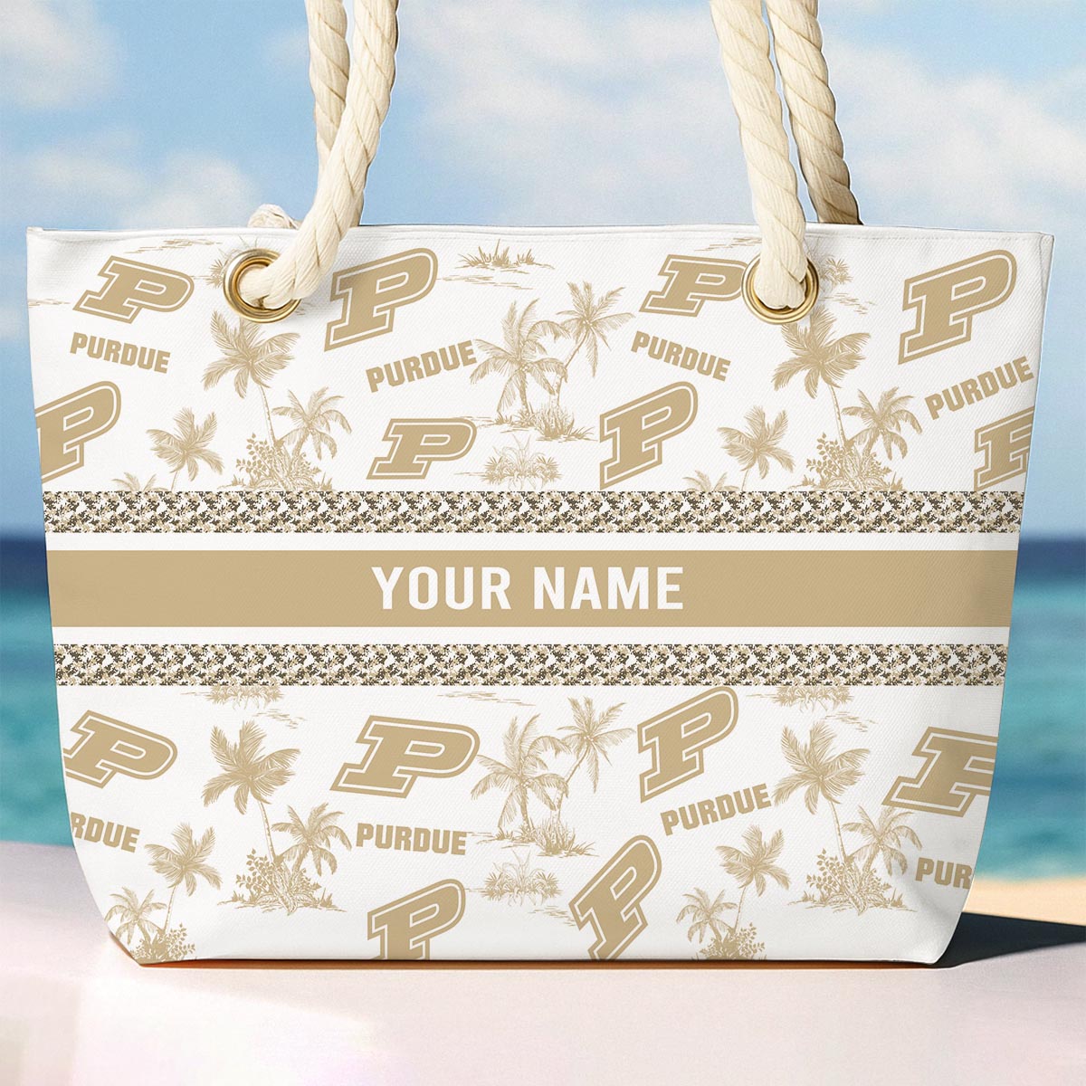 Sportswearmerch Purdue Boilermakers NCAA Beach Bag For Fan
