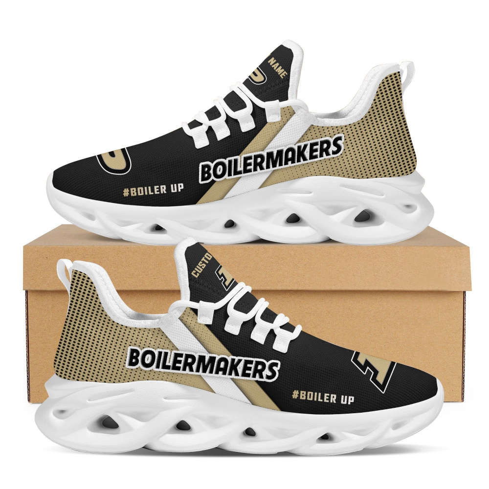 Sportswearmerch Purdue Boilermakers NCAA Max Soul Shoes Sneakers For Men And Women