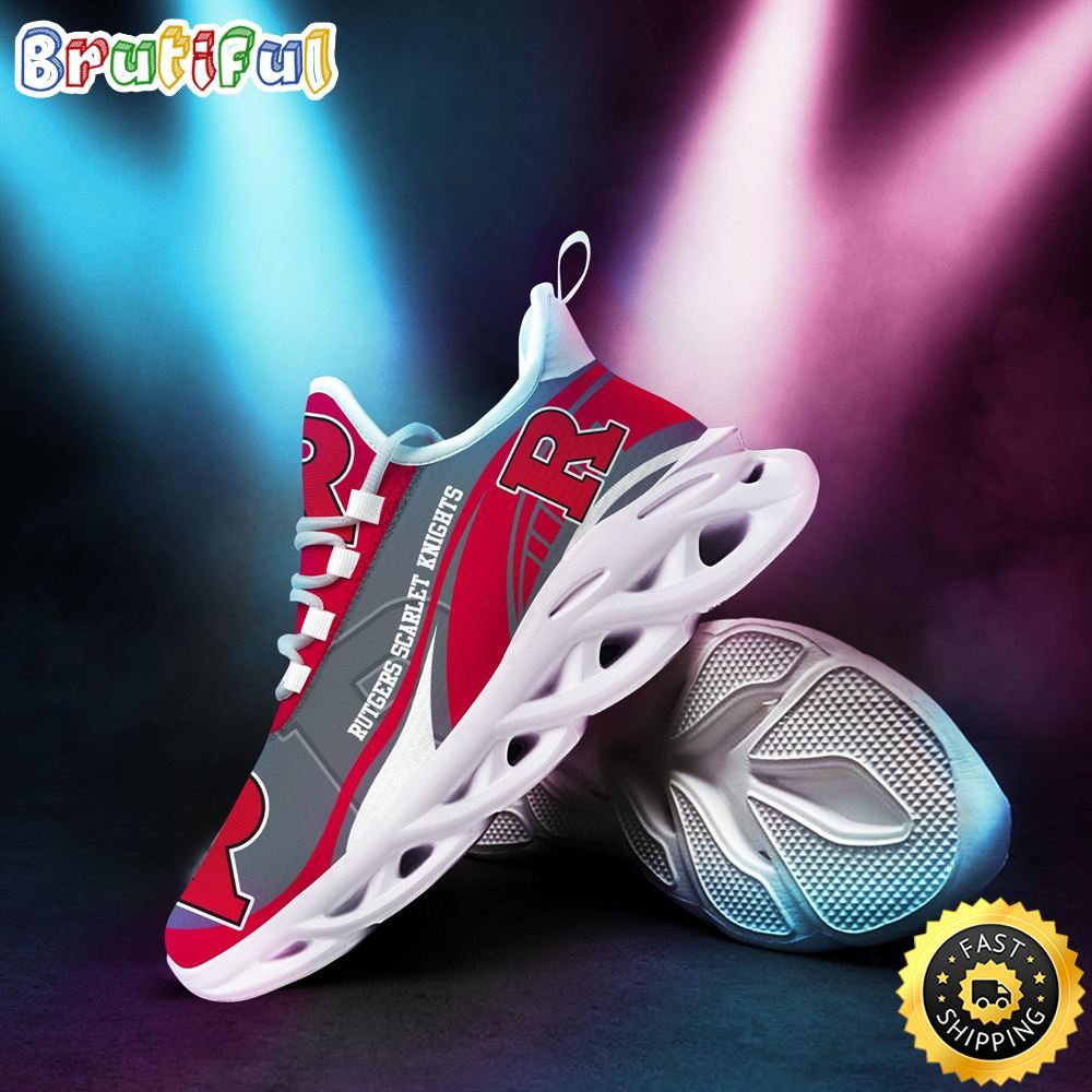 Sportswearmerch Rutgers Scarlet Knights NCAA Sneakers Max Soul Shoes For Fan