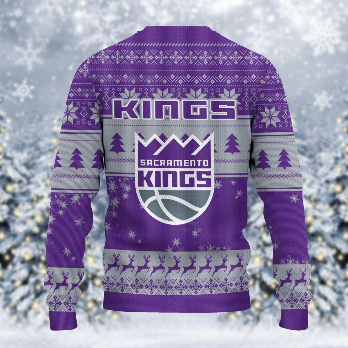 Sportswearmerch Sacramento Kings NBA x Grinch Christmas Ugly Sweater For Fans