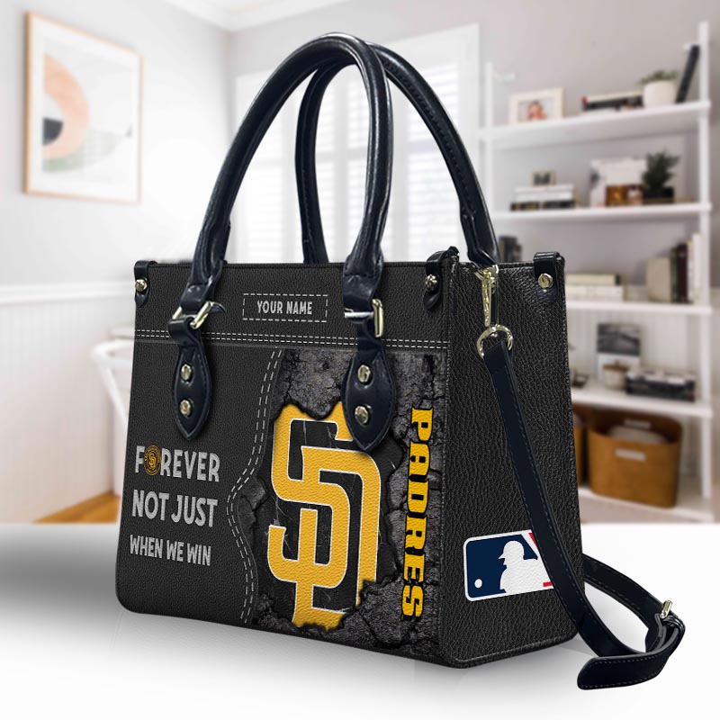 Sportswearmerch San Diego Padres MLB Leather Handbag For Fan