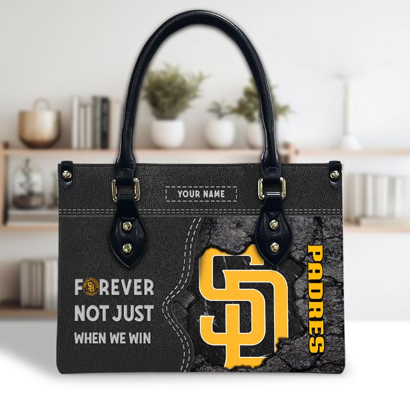 Sportswearmerch San Diego Padres MLB Leather Handbag For Fan