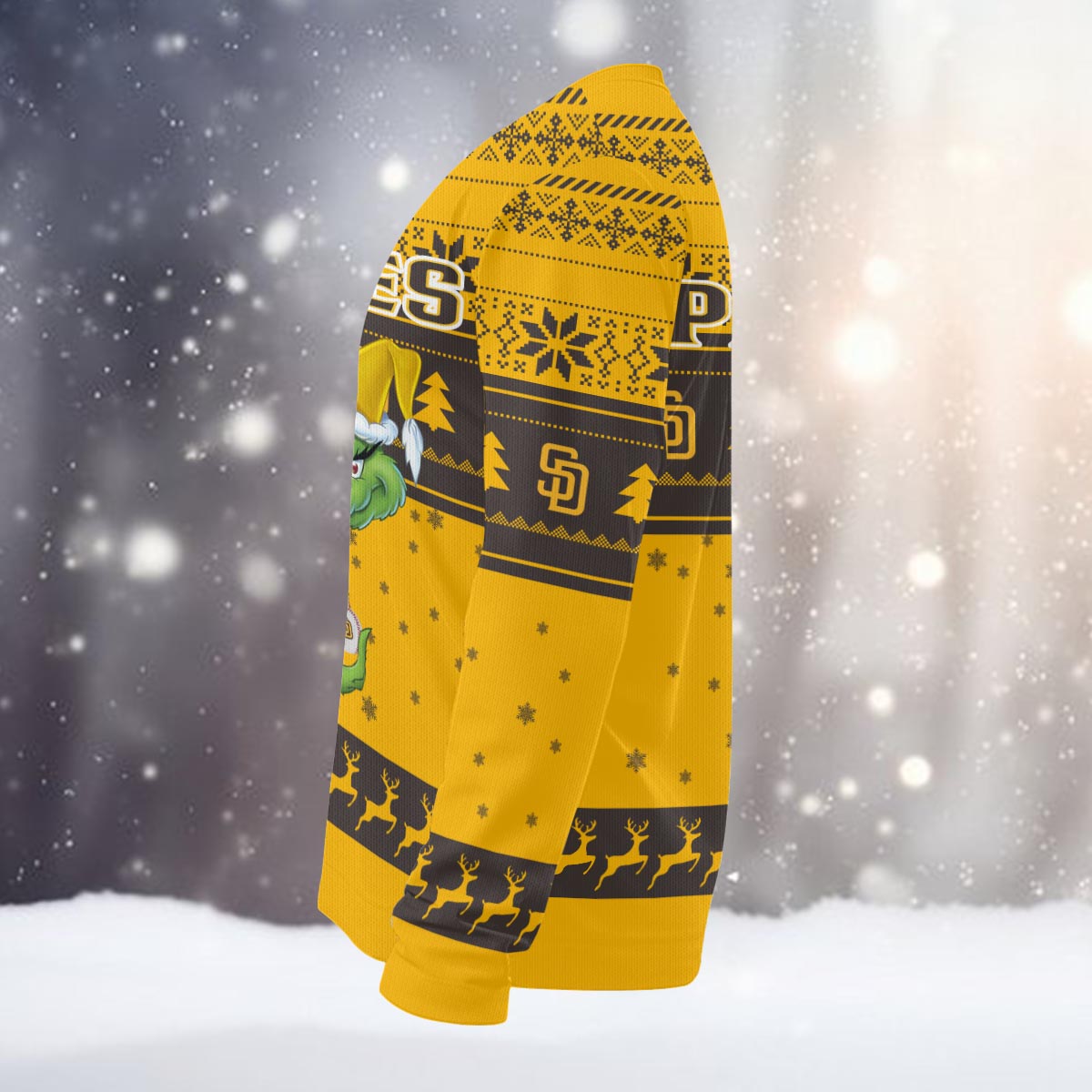 Sportswearmerch San Diego Padres MLB x Grinch Christmas Ugly Sweater For Fans