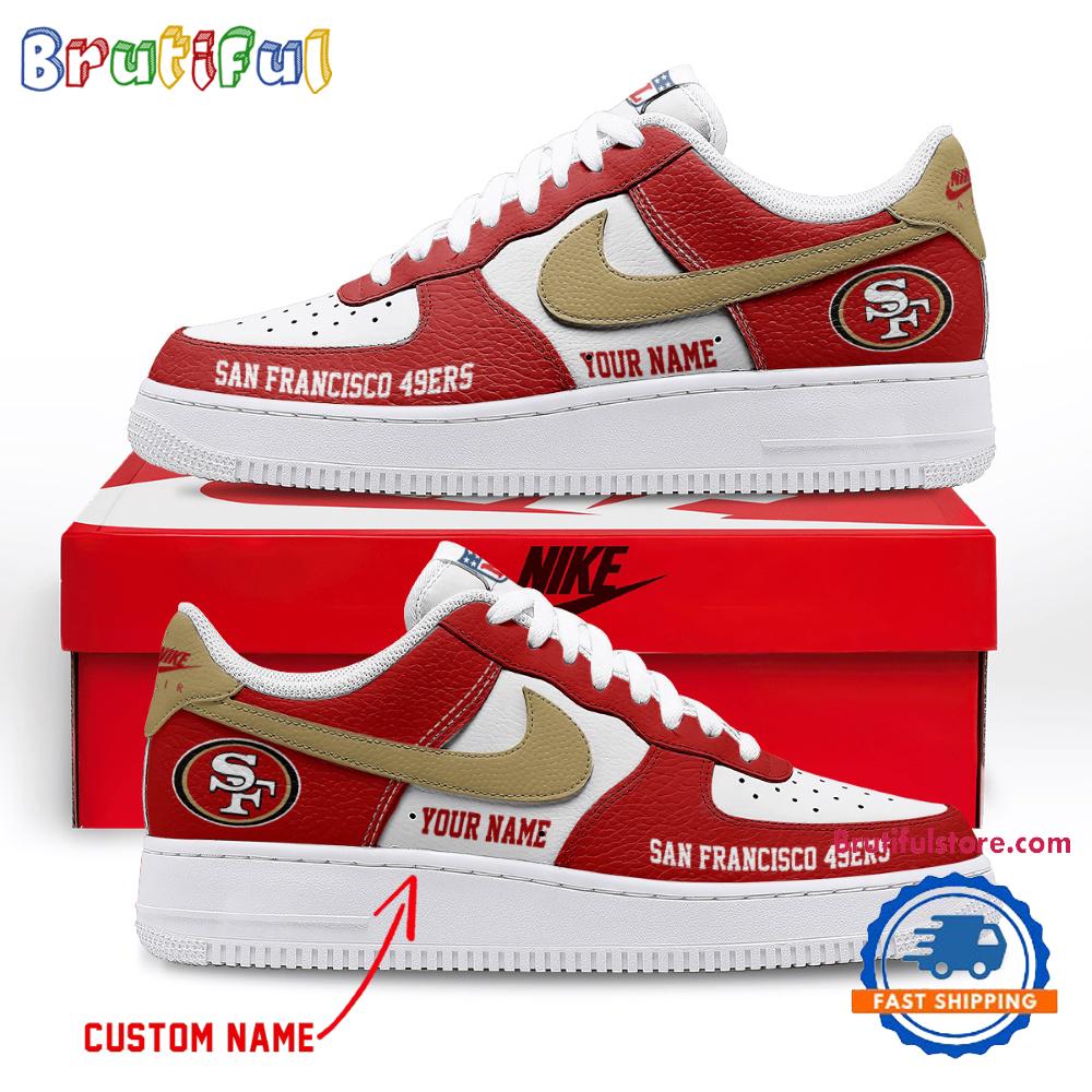 Sportswearmerch San Francisco 49ers NFL Air Low-Top Shoes For Men And Women