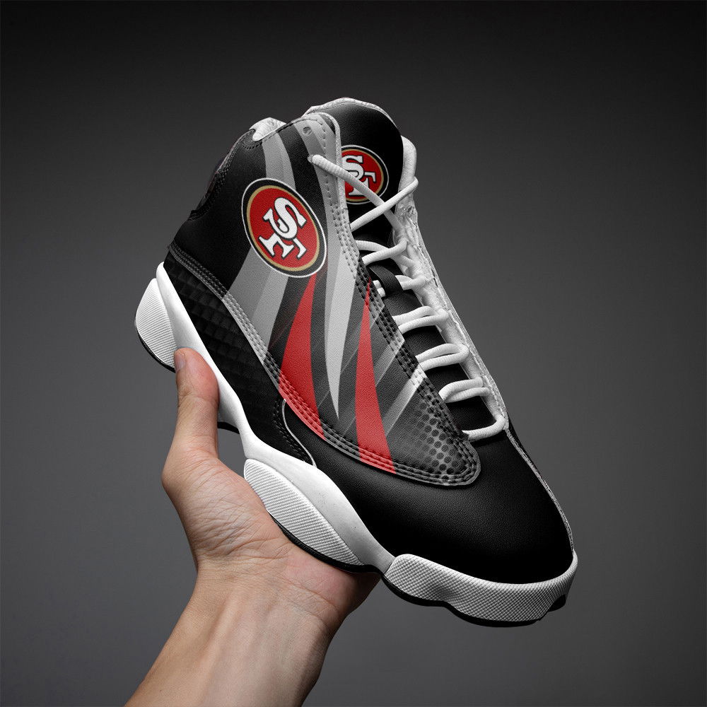 Sportswearmerch San Francisco 49ers NFL AJ13 Sneakers Shoes For Men And Women