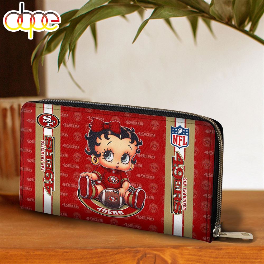 Sportswearmerch San Francisco 49ers NFL Betty Boop Clutch Pure For Fan