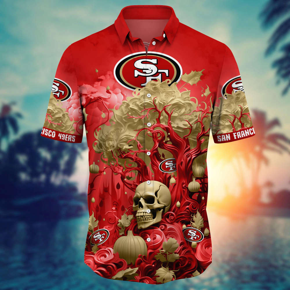 Sportswearmerch San Francisco 49ers NFL Personalized Hawaiian Shirt For Fan