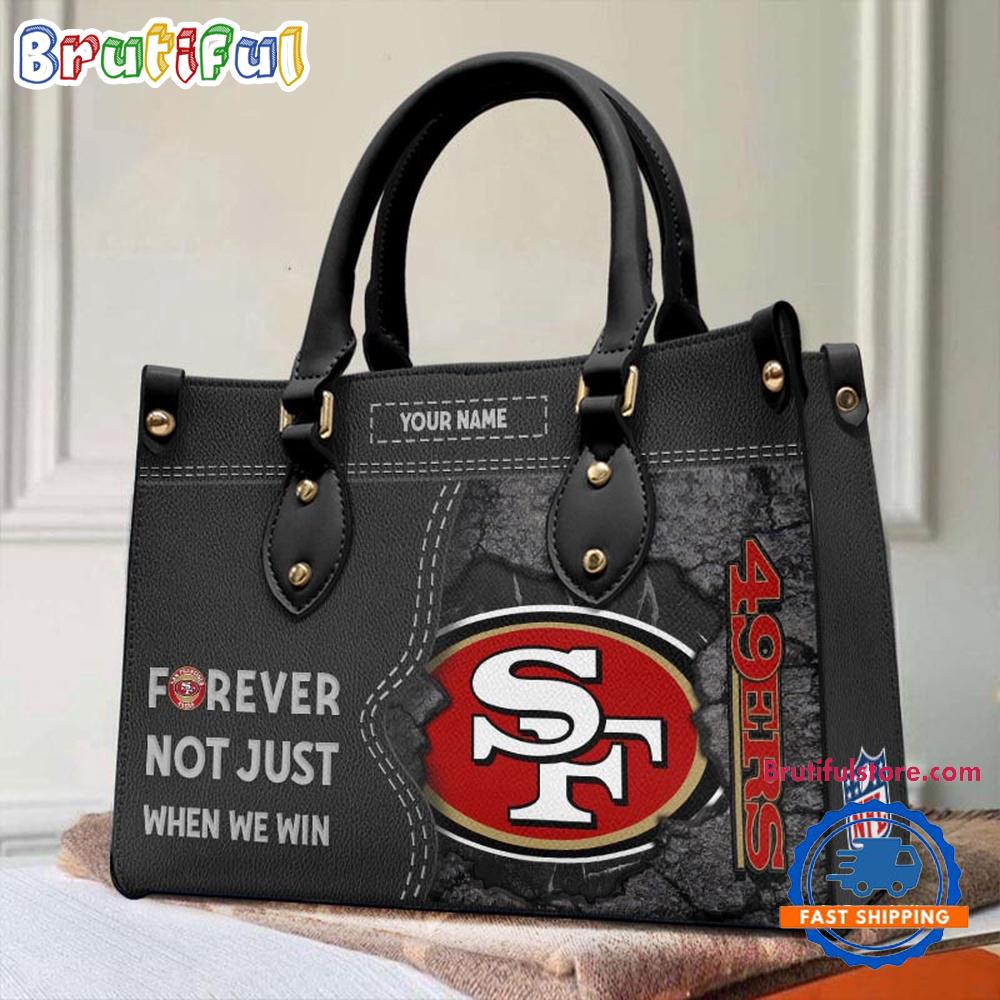 Sportswearmerch San Francisco 49ers NFL Women's Leather Bag For Fan