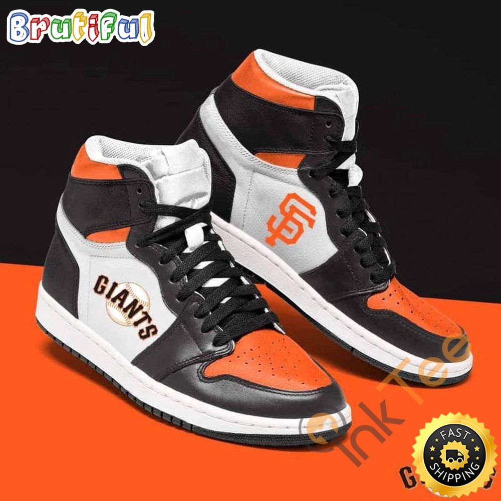 Sportswearmerch San Francisco Giants MLB AJ1 High Sneakers Shoes For Men And Women