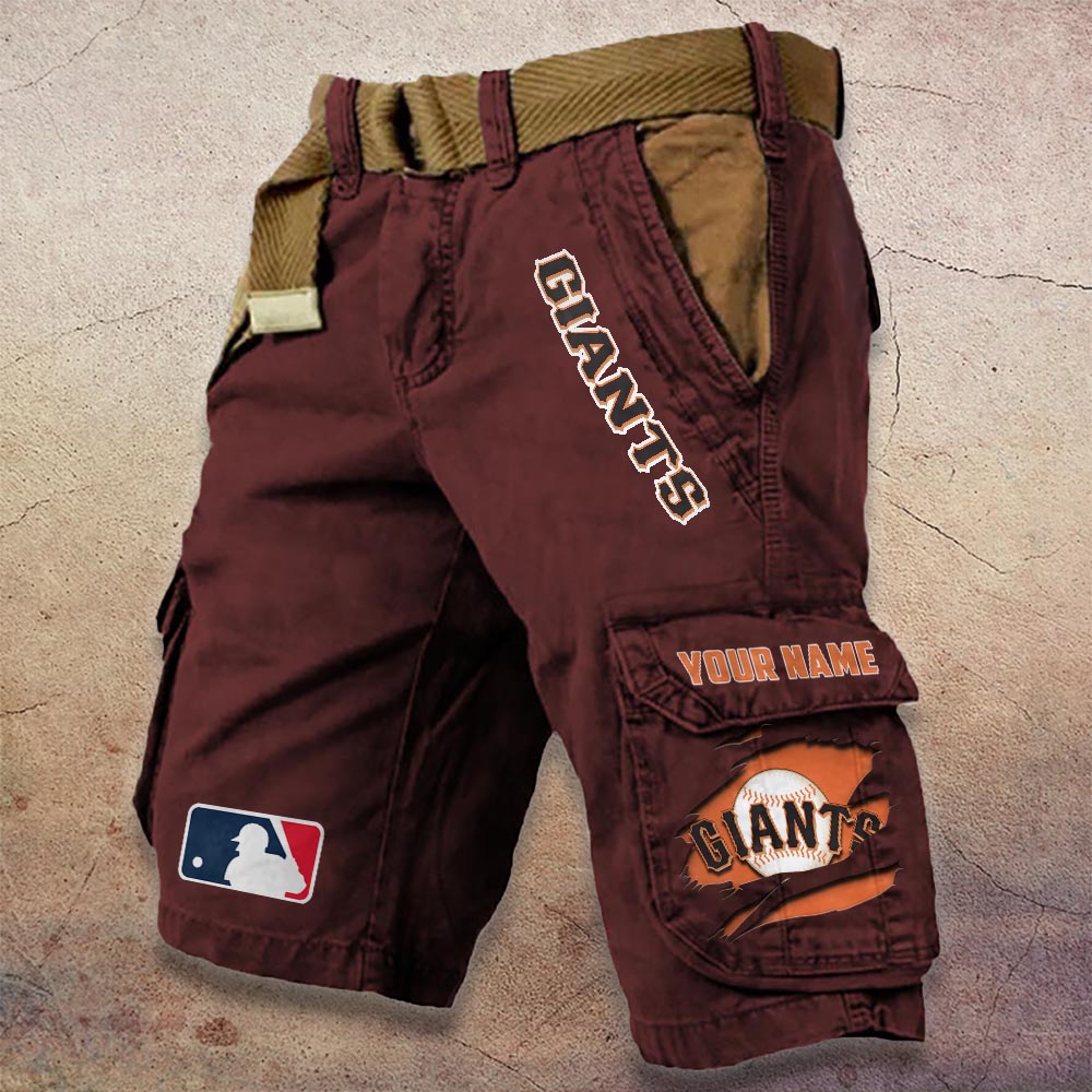 Sportswearmerch San Francisco Giants MLB Denim Short For Fan