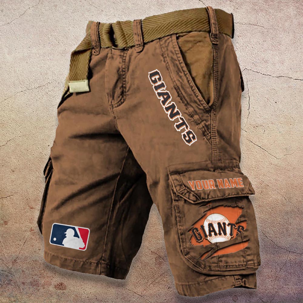 Sportswearmerch San Francisco Giants MLB Denim Short For Fan